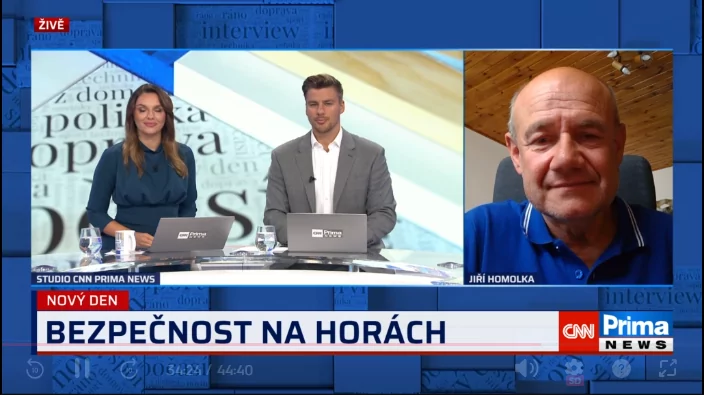 Jiří Homolka na CNN Prima News